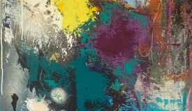Bloom Woven Reverie, 60x33 (SOLD)