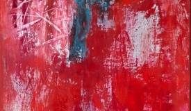 Crimson Gravity, 18x48