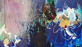 Explosion Blues, 30x40