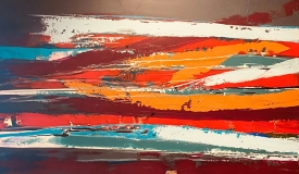 Horizon in Quiet, 40x40
