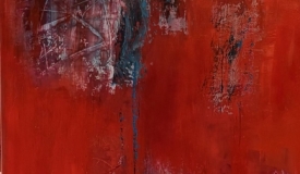 Crimson Gravity, 18x48